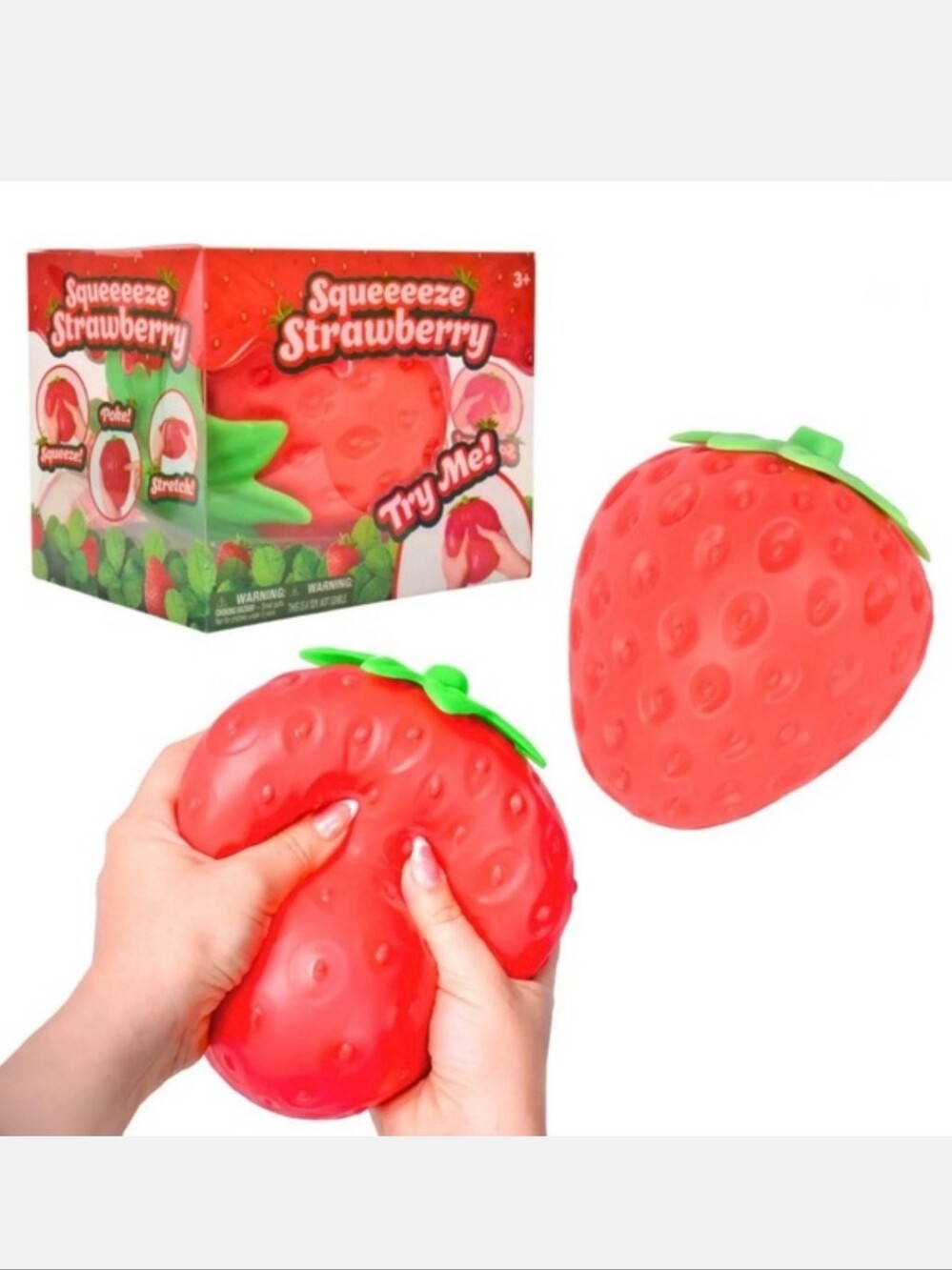 Stress Toy - Red/Green Squishy for Kids